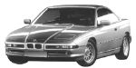 BMW E31 P1A8C Fault Code